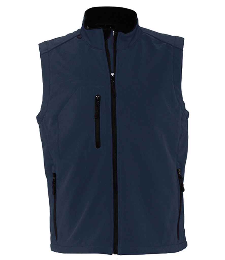 SOLS 46601 SOL'S Rallye Soft Shell Bodywarmer in French Navy