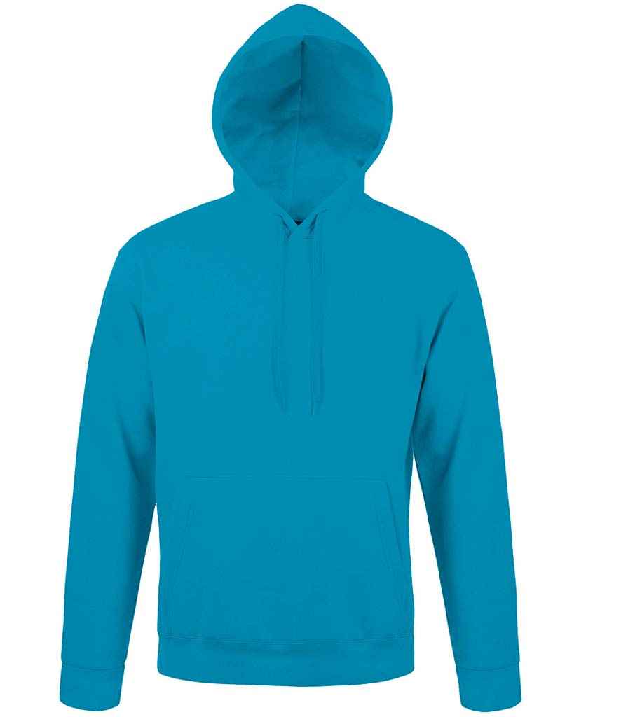 SOLS 47101 Snake Hooded Sweatshirt in Aqua