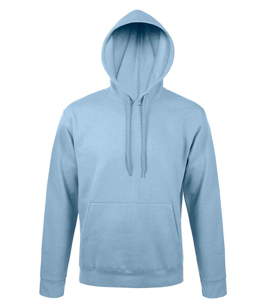 SOLS 47101 Snake Hooded Sweatshirt in Sky Blue
