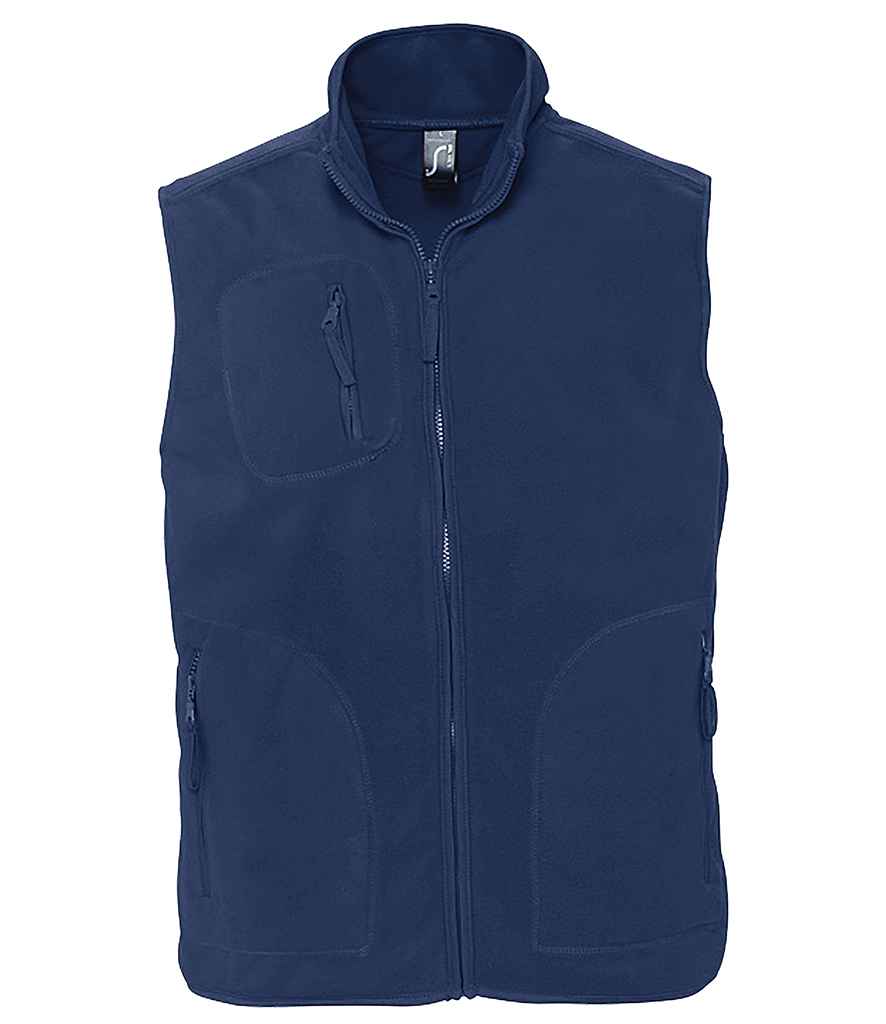 SOLS 51000 SOL'S Unisex Norway Fleece Bodywarmer in Navy