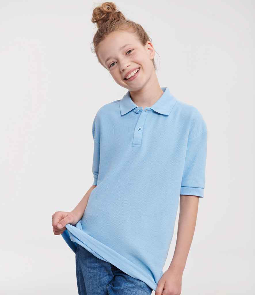 Russell Athletic 539B Kids Poly/Cotton Piqué Polo Shirt