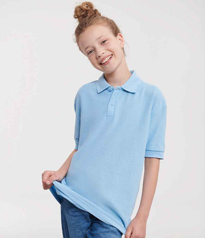 Russell Athletic 539B Kids Poly/Cotton Piqué Polo Shirt