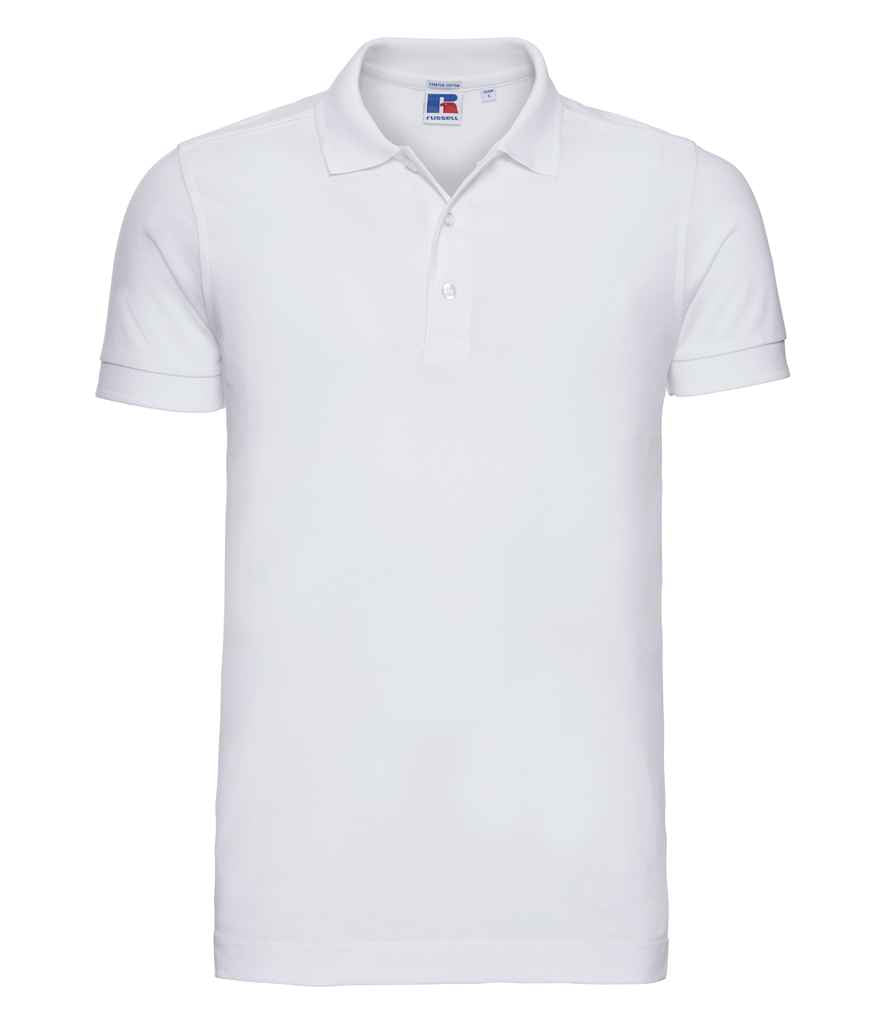 Russell Athletic 566M Stretch Piqué Polo Shirt