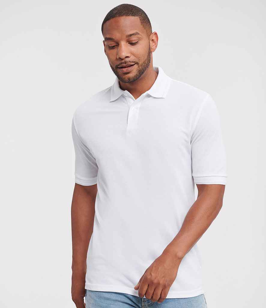 Russell Athletic 599M Hardwearing Poly/Cotton Piqué Polo Shirt