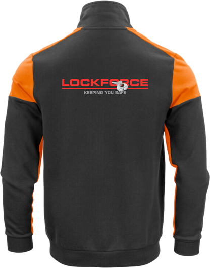Lockforce Mens Full Zip Sweatshirt