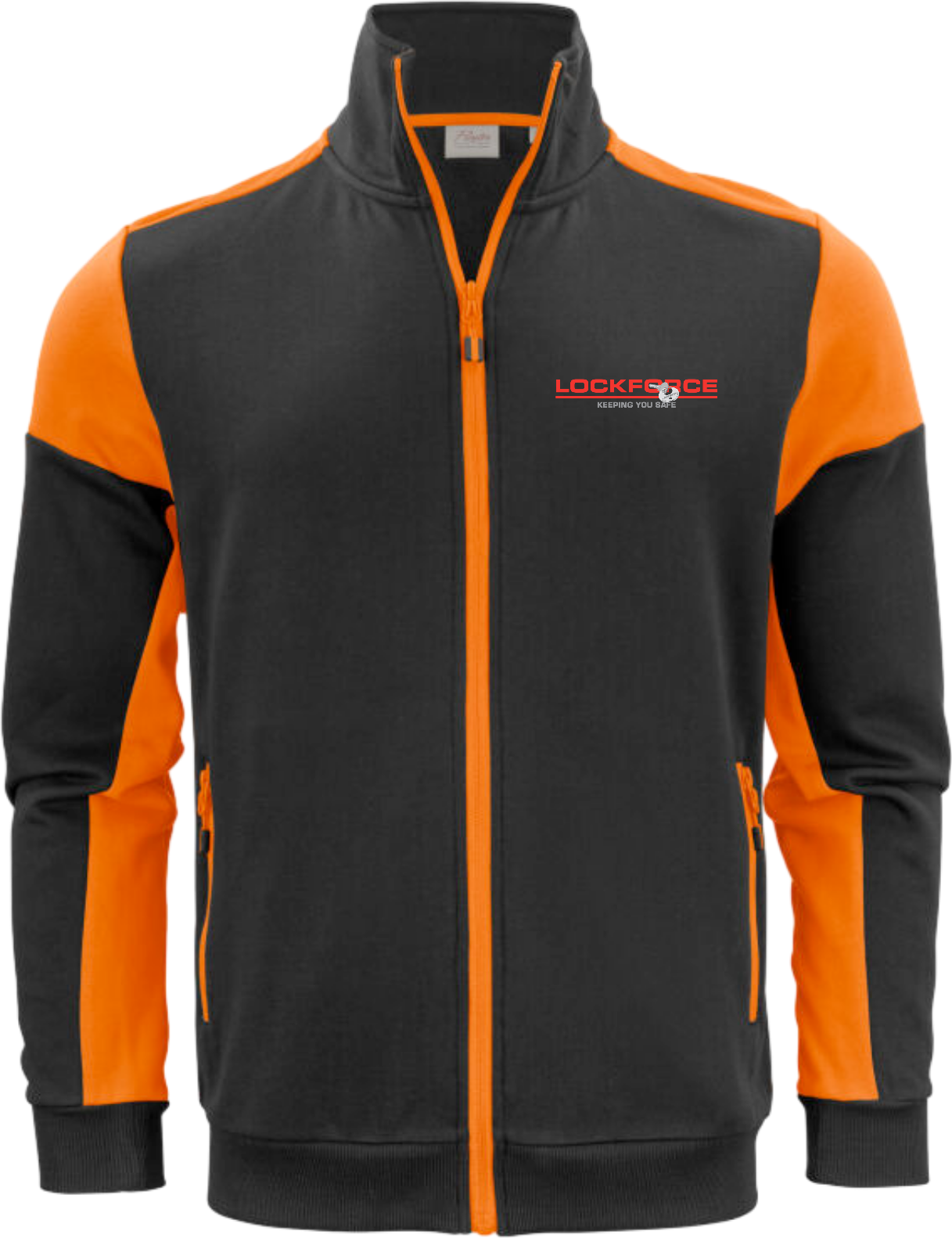 Lockforce Mens Full Zip Sweatshirt
