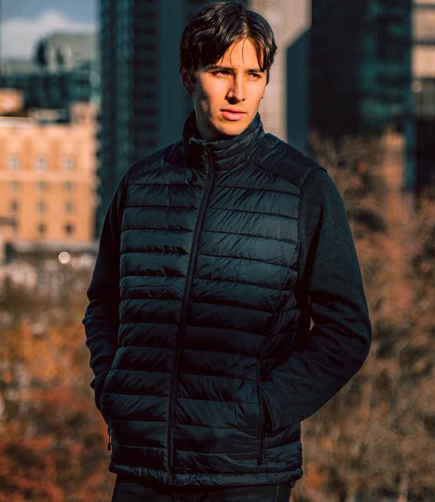 Stormtech AFV1 Stormtech Stavanger Thermal Bodywarmer in Black/Graphite Grey