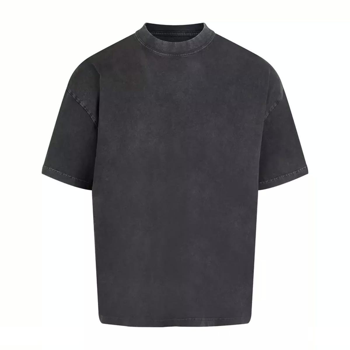 Anthem AM19 Distortion Washed T-Shirt in Washed Black