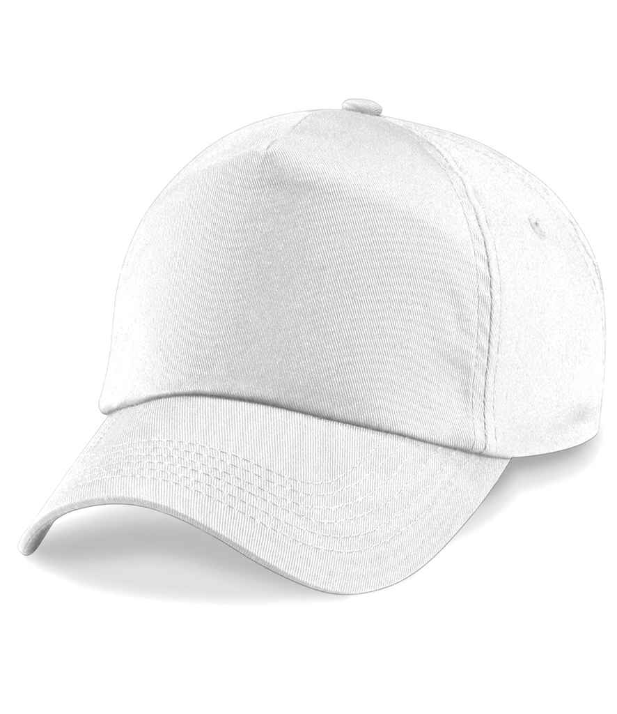 Beechfield BB10 Original 5 Panel Cap in White