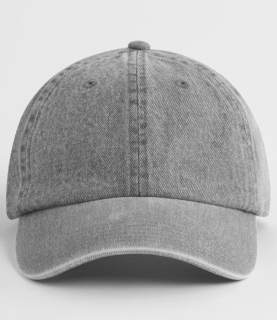 Beechfield BB105 Denim Cap in Acid Grey