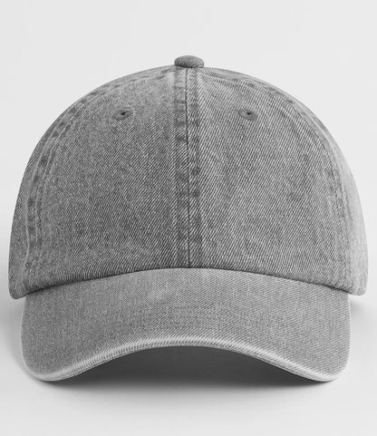 Beechfield BB105 Denim Cap in Acid Grey