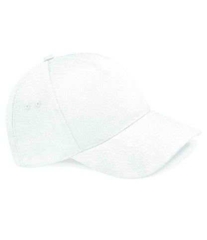 Beechfield BB15 Ultimate 5 Panel Cap in White