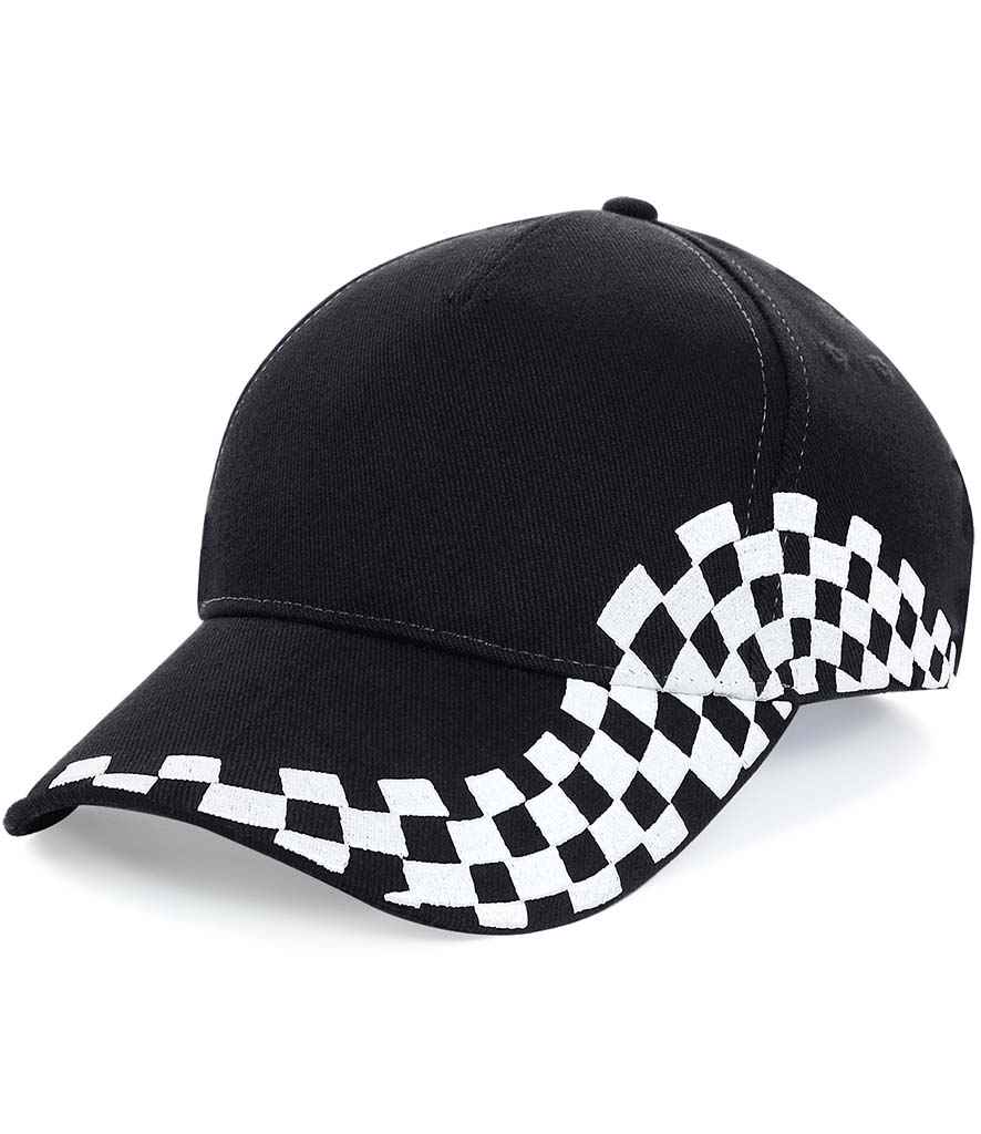 Beechfield BB159 Grand Prix Cap in Black