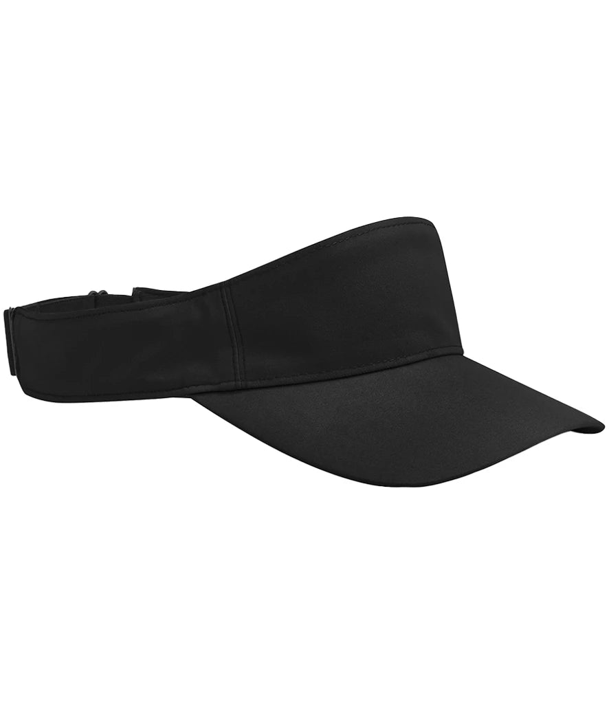 Beechfield BB174R Performance Visor in Black