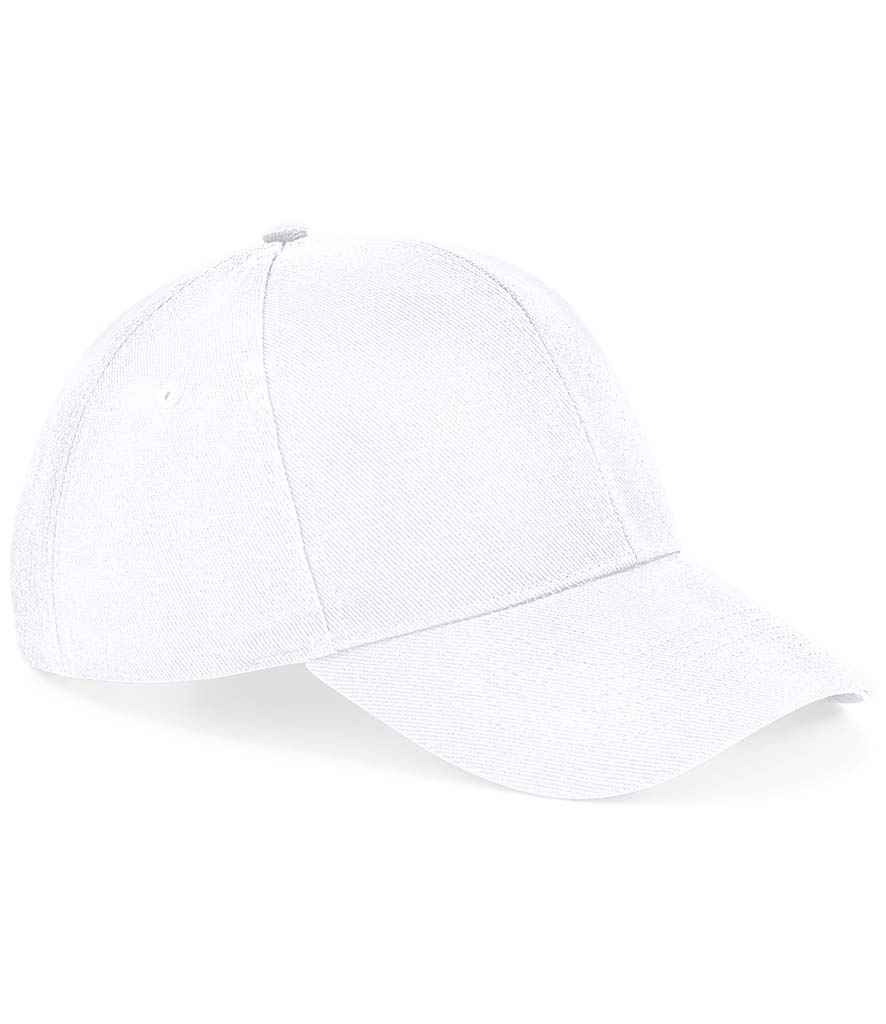 Beechfield BB18 Ultimate 6 Panel Cap in White