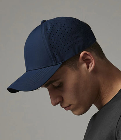 Beechfield BB189R Laser Performance Trucker Cap in Navy
