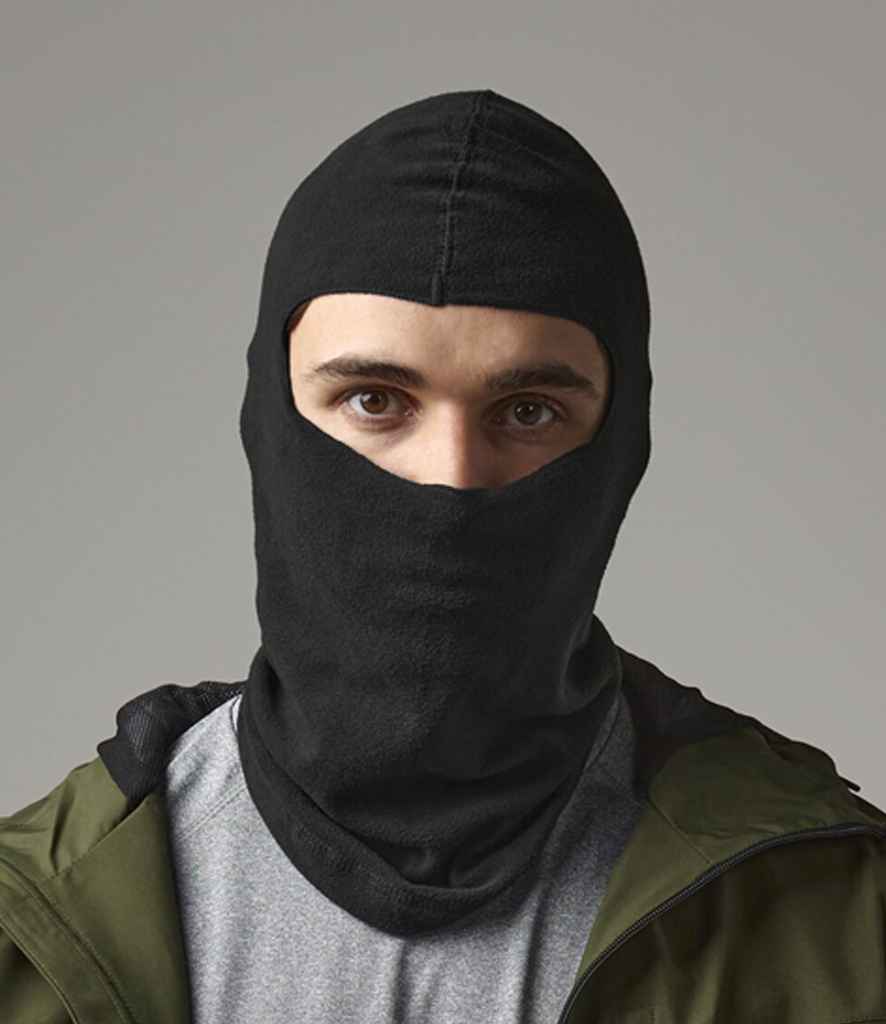 Beechfield BB230 Micro Fleece Balaclava in Black