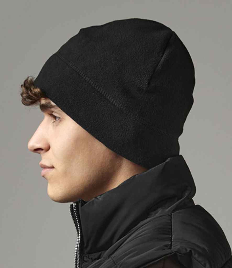 Beechfield BB244 Suprafleece Summit Hat in Black