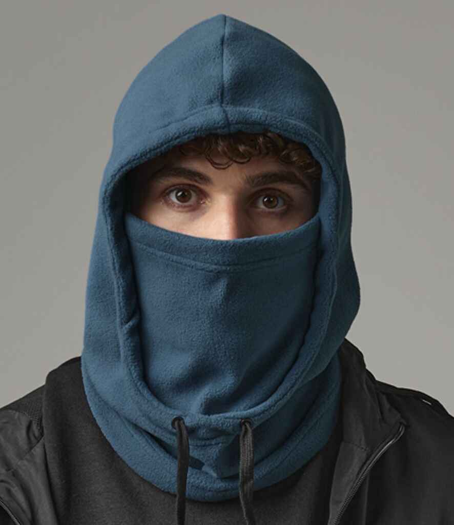 Beechfield BB282R Recycled Fleece Hood in Petrol