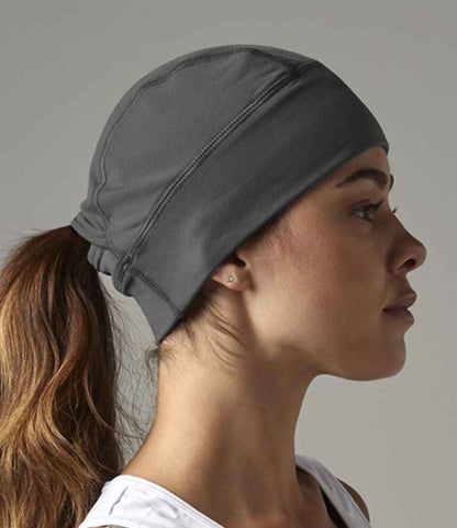 Beechfield BB315 Sports Tech Soft Shell Beanie in Graphite Grey