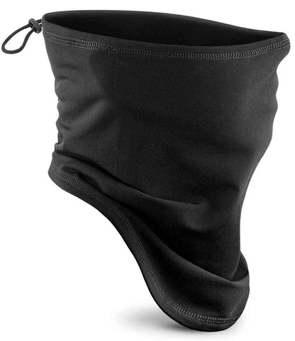 Beechfield BB320 Sports Tech Soft Shell Neck Warmer in Black