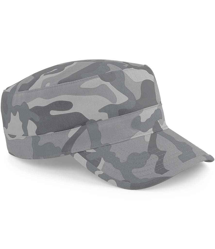 Beechfield BB33 Camo Army Cap in Arctic Camo