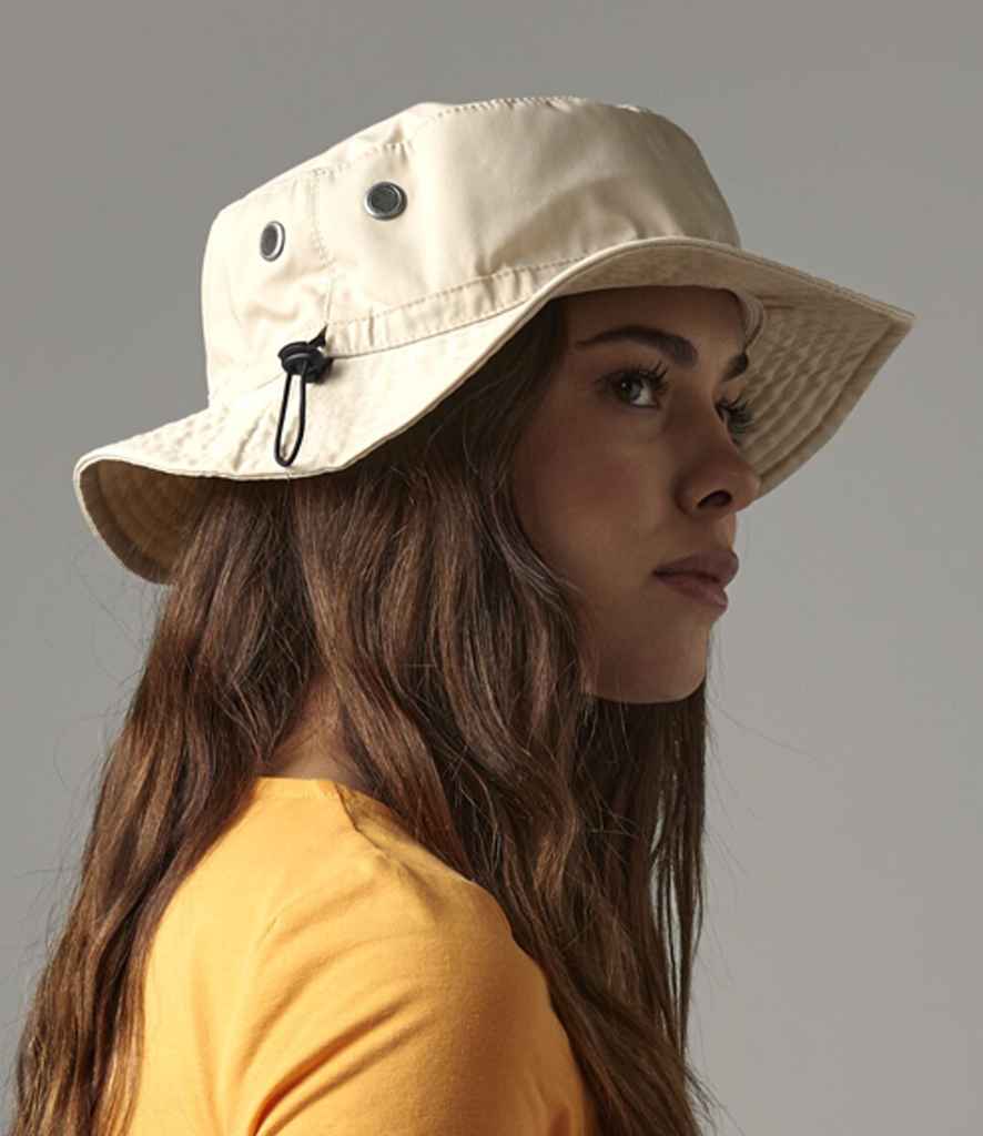 Beechfield BB88 Cargo Bucket Hat in Stone