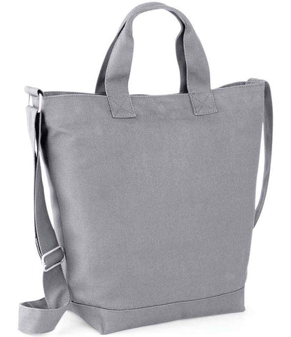 BagBase BG673 Canvas Day Bag in Light Grey