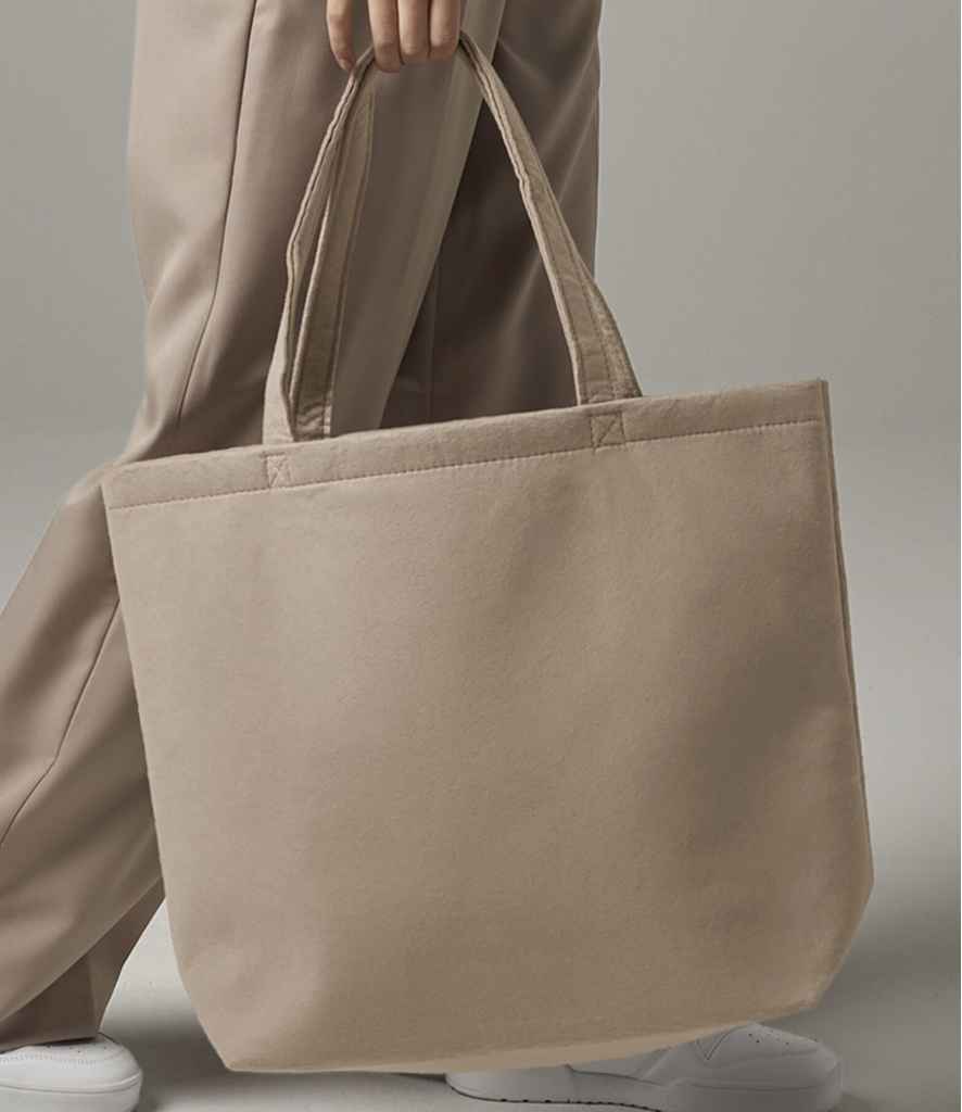 BagBase BG721 Felt Shopper in Sand