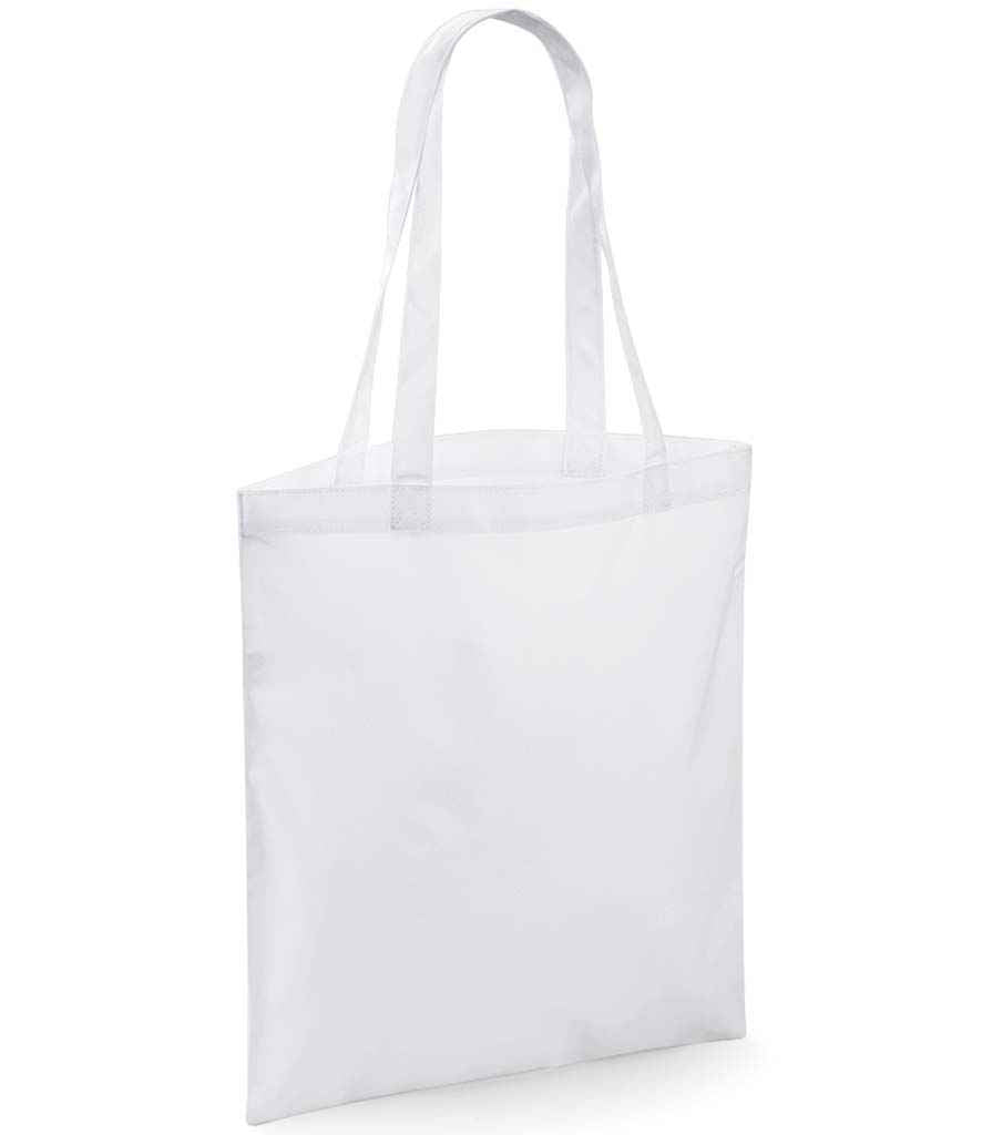 BagBase BG901 Sublimation Shopper in White