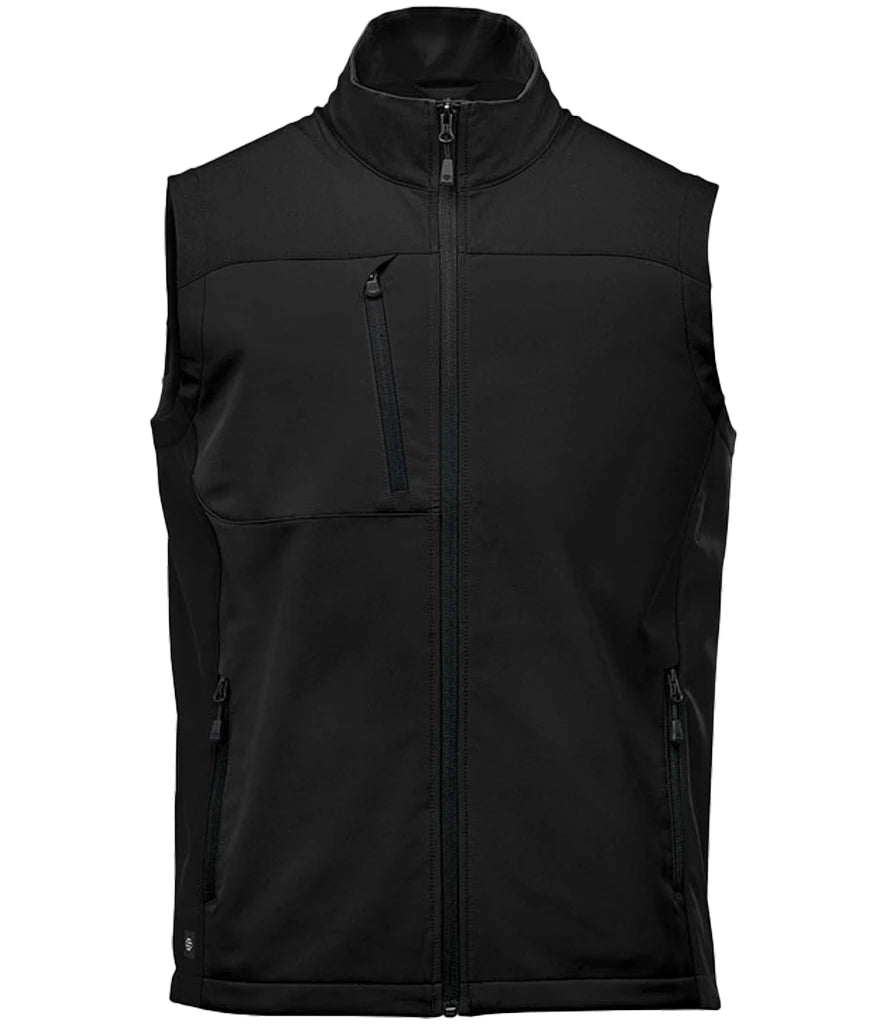 Stormtech BHV3 Stormtech Cascades Soft Shell Bodywarmer in Black/Black