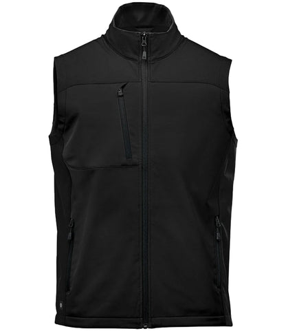 Stormtech BHV3 Stormtech Cascades Soft Shell Bodywarmer in Black/Black