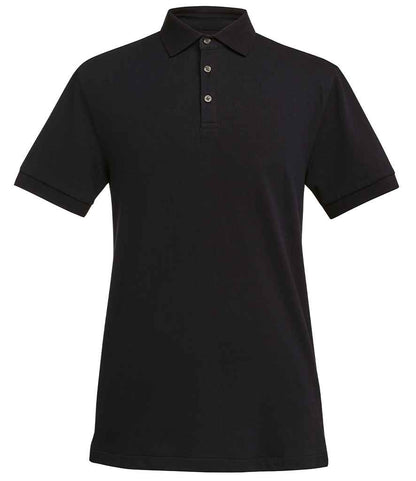 Brook Taverner BK613 Hampton Polo Shirt in Black