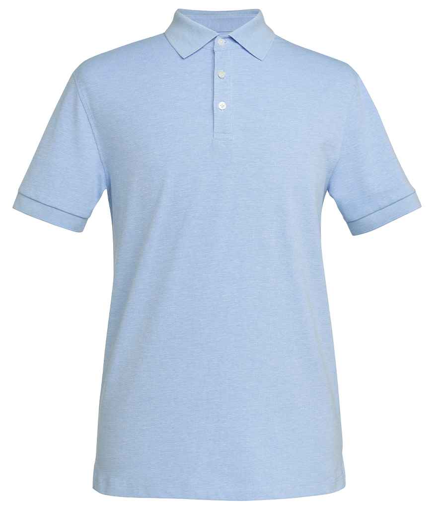 Brook Taverner BK613 Hampton Polo Shirt in Sky Marl
