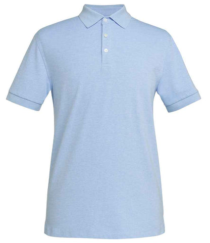 Brook Taverner BK613 Hampton Polo Shirt in Sky Marl