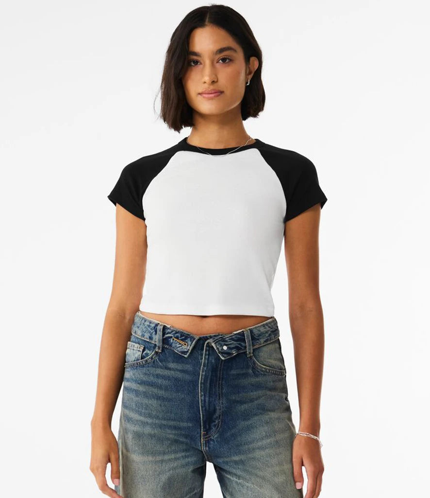 Bella+Canvas BL1201 in White/Black