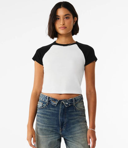 Bella+Canvas BL1201 in White/Black