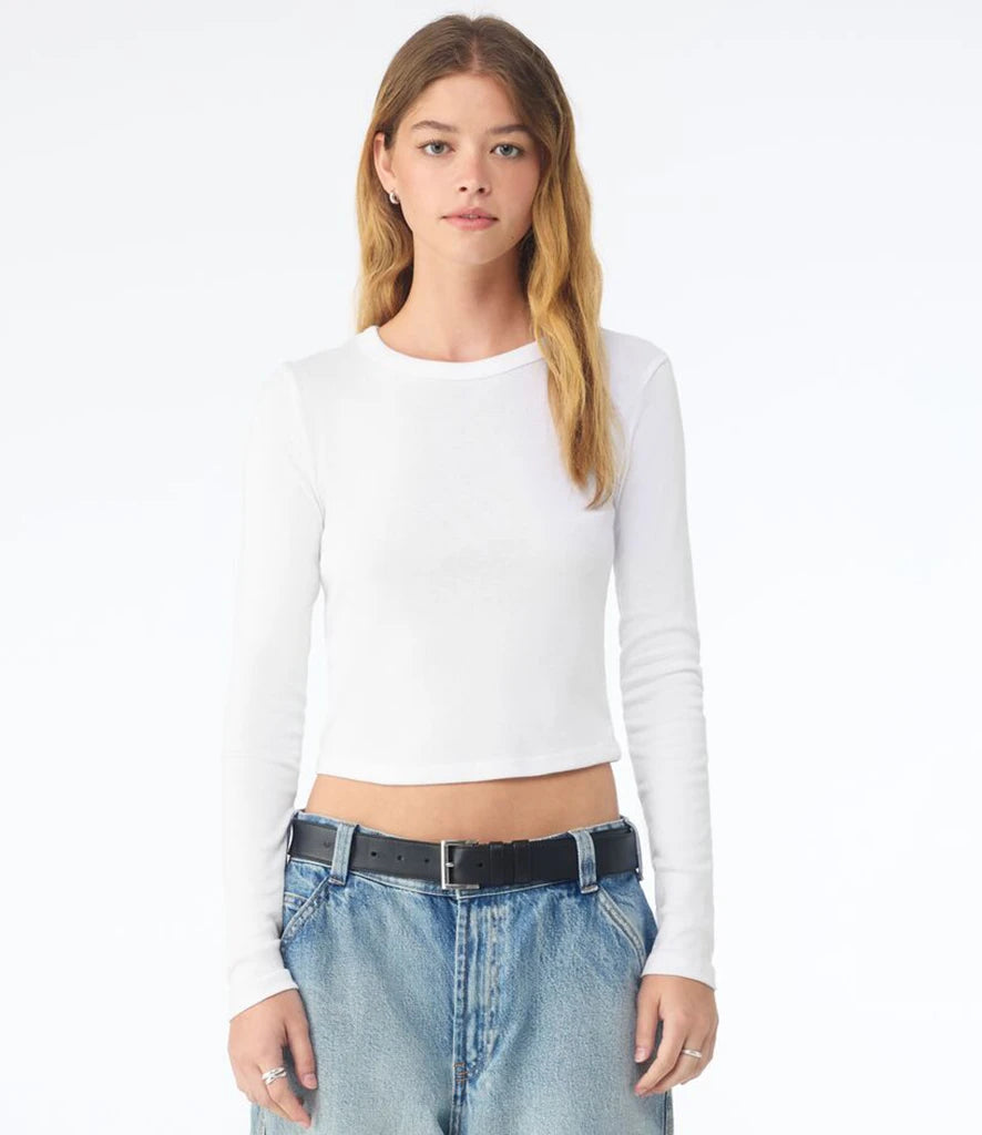 Bella+Canvas BL1501 in Solid White Blend