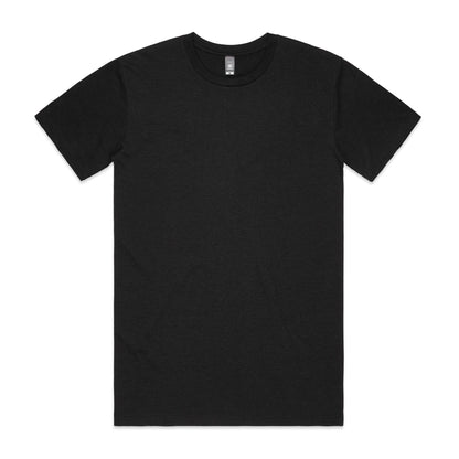 AS Colour 5001M Staple Heather Tee Black Heather