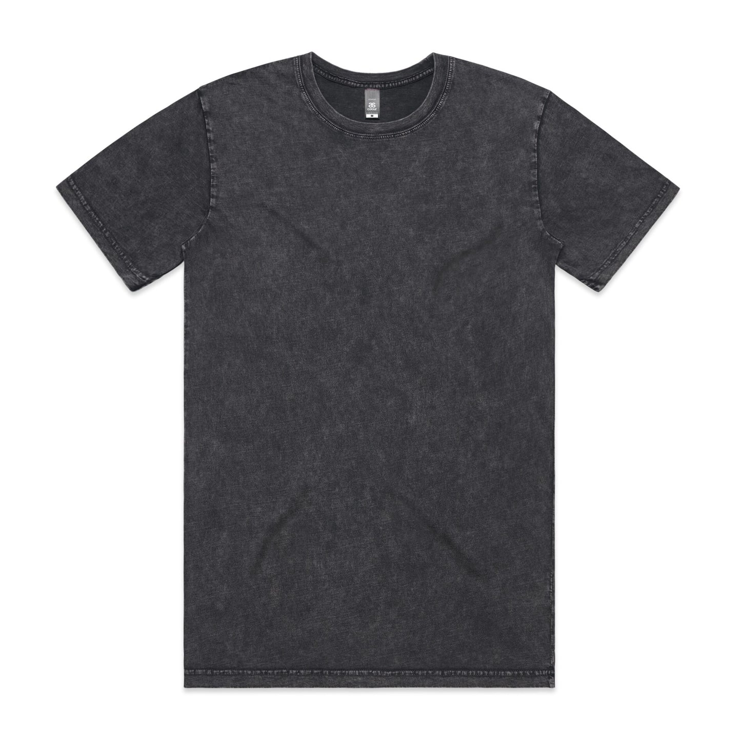 AS Colour 5040 Staple Stone Wash Tee Black Stone