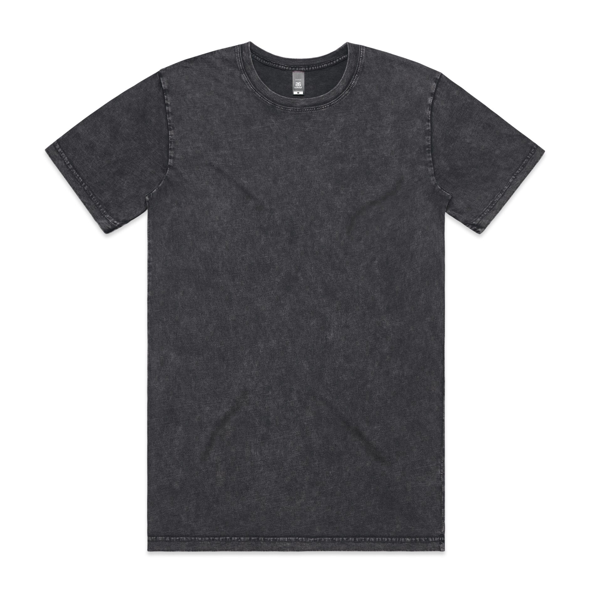 AS Colour 5040 Staple Stone Wash Tee Black Stone