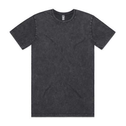 AS Colour 5040 Staple Stone Wash Tee Black Stone