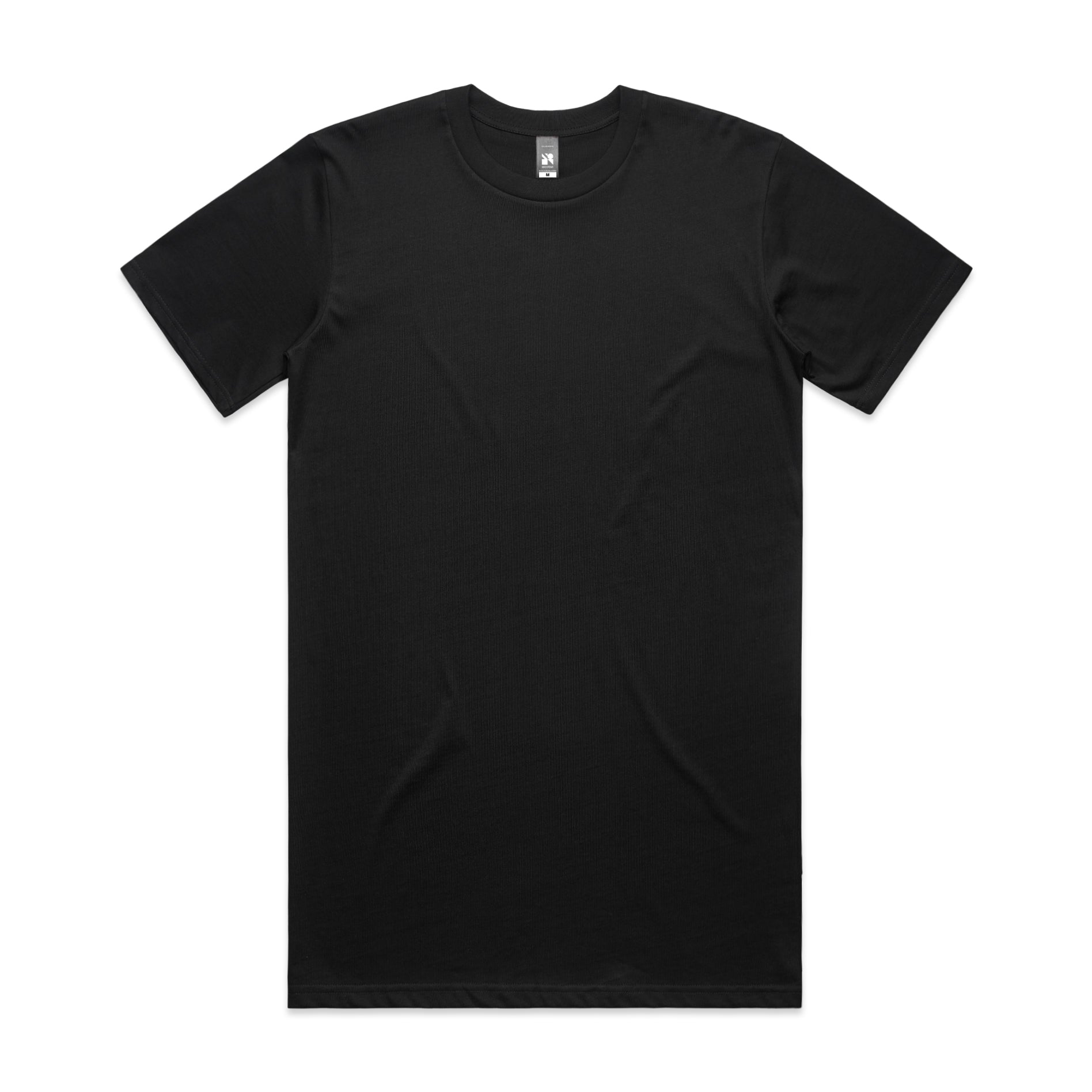 AS Colour 5070 Classic Plus Tee [+5cm] Black