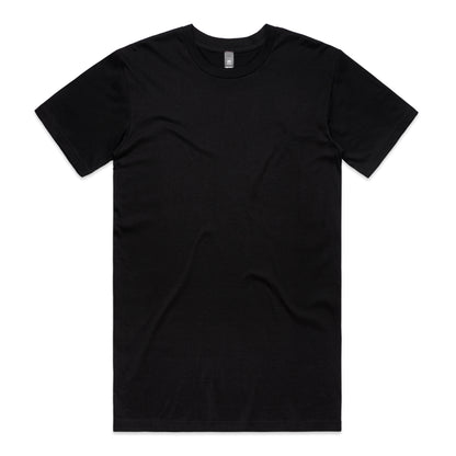 AS Colour 5075 Staple Plus Tee [+5cm] Black