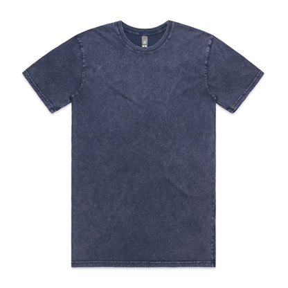 AS Colour 5040 Staple Stone Wash Tee Blue Stone