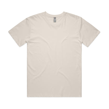 AS Colour 5074 Staple Minus Tee [-5cm] Bone