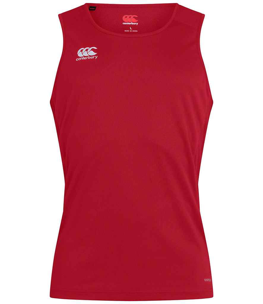 Canterbury CN261 Club Dry Singlet in Flag Red