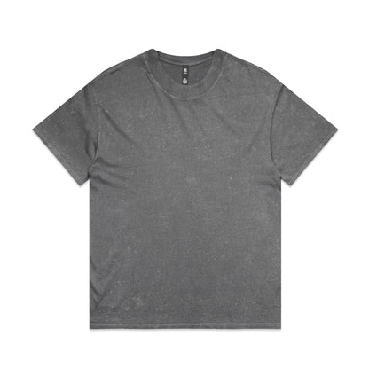 AS Colour 5085 Stone Wash Heavy Tee Coal Stone