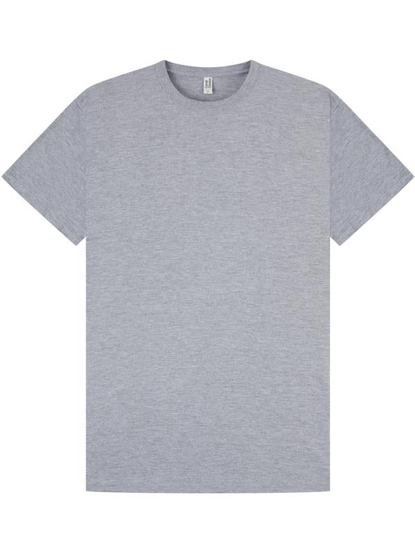 Absolute Apparel CR1800 t-shirt in heather grey, front