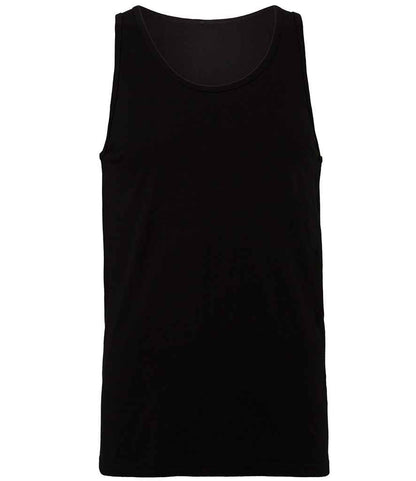 Bella+Canvas CV3480 Canvas Unisex Jersey Tank Top in Black
